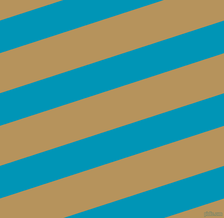 18 degree angle lines stripes, 61 pixel line width, 75 pixel line spacing, Bondi Blue and Barley Corn angled lines and stripes seamless tileable