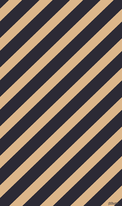44 degree angle lines stripes, 32 pixel line width, 42 pixel line spacing, Brandy and Haiti angled lines and stripes seamless tileable