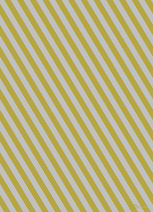 121 degree angle lines stripes, 11 pixel line width, 11 pixel line spacing, Brass and Silver angled lines and stripes seamless tileable