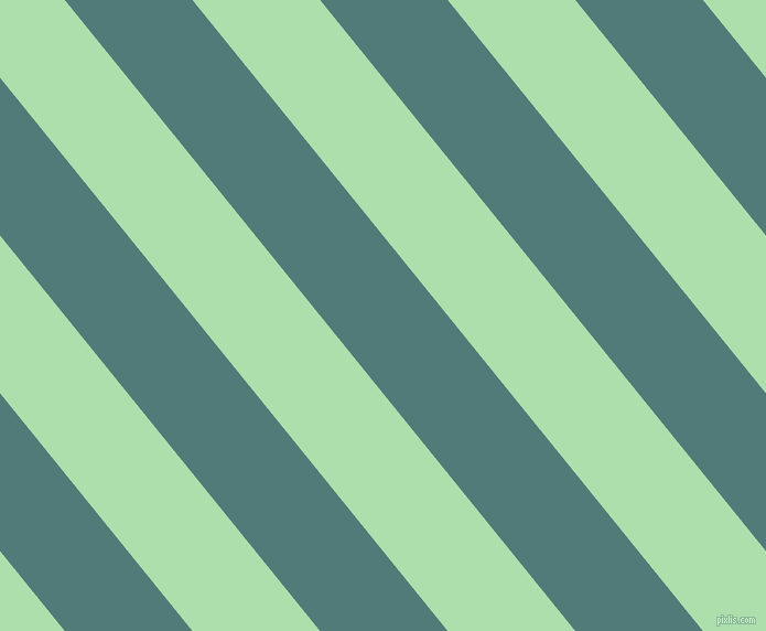 129 degree angle lines stripes, 90 pixel line width, 90 pixel line spacing, Breaker Bay and Moss Green angled lines and stripes seamless tileable