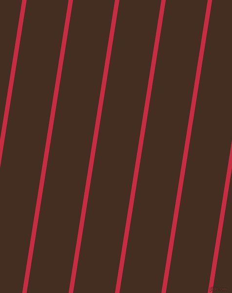 81 degree angle lines stripes, 9 pixel line width, 85 pixel line spacing, Brick Red and Morocco Brown angled lines and stripes seamless tileable