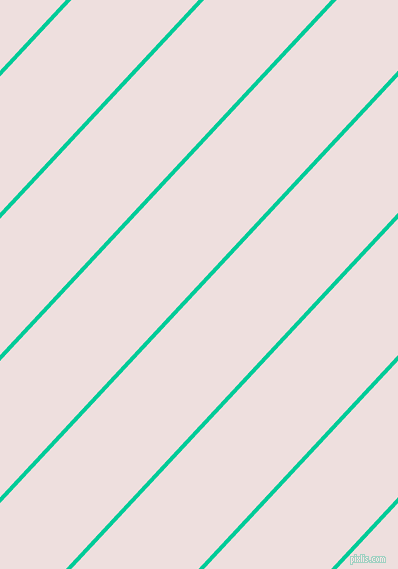 47 degree angle lines stripes, 4 pixel line width, 93 pixel line spacing, Caribbean Green and Soft Peach angled lines and stripes seamless tileable