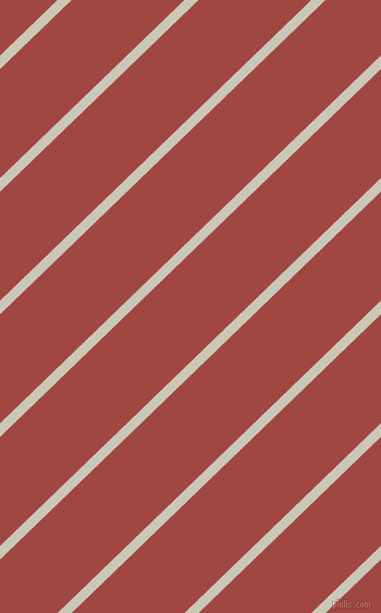 44 degree angle lines stripes, 9 pixel line width, 72 pixel line spacing, Chrome White and Roof Terracotta angled lines and stripes seamless tileable