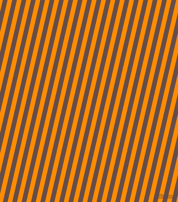 77 degree angle lines stripes, 9 pixel line width, 9 pixel line spacing, Congo Brown and Dark Orange angled lines and stripes seamless tileable