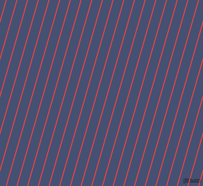 74 degree angle lines stripes, 2 pixel line width, 19 pixel line spacing, Coral Red and Astronaut angled lines and stripes seamless tileable