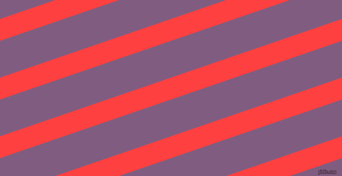 19 degree angle lines stripes, 41 pixel line width, 69 pixel line spacing, Coral Red and Trendy Pink angled lines and stripes seamless tileable