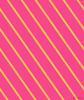 125 degree angle lines stripes, 8 pixel line width, 41 pixel line spacing, Cream Can and Violet Red angled lines and stripes seamless tileable