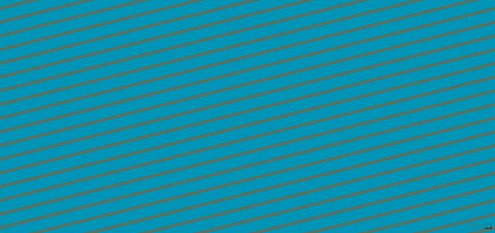 14 degree angle lines stripes, 5 pixel line width, 14 pixel line spacing, Dark Green Copper and Bondi Blue angled lines and stripes seamless tileable