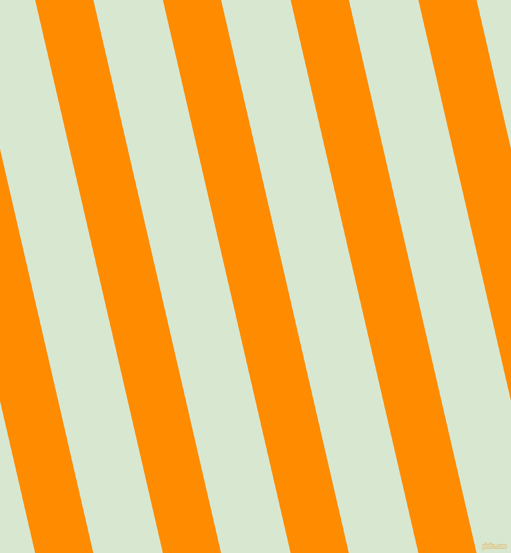 103 degree angle lines stripes, 82 pixel line width, 98 pixel line spacing, Dark Orange and Peppermint angled lines and stripes seamless tileable