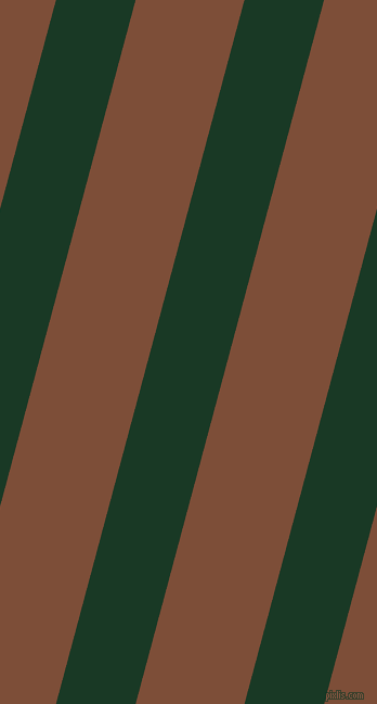 75 degree angle lines stripes, 71 pixel line width, 97 pixel line spacing, Deep Fir and Cigar angled lines and stripes seamless tileable