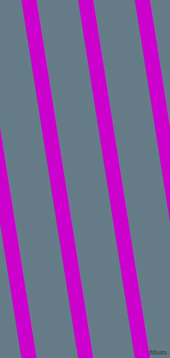 99 degree angle lines stripes, 30 pixel line width, 82 pixel line spacing, Deep Magenta and Hoki angled lines and stripes seamless tileable