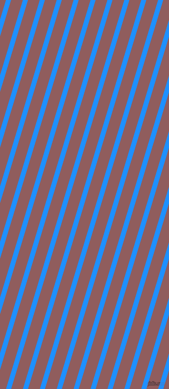 73 degree angle lines stripes, 10 pixel line width, 23 pixel line spacing, Dodger Blue and Rose Taupe angled lines and stripes seamless tileable