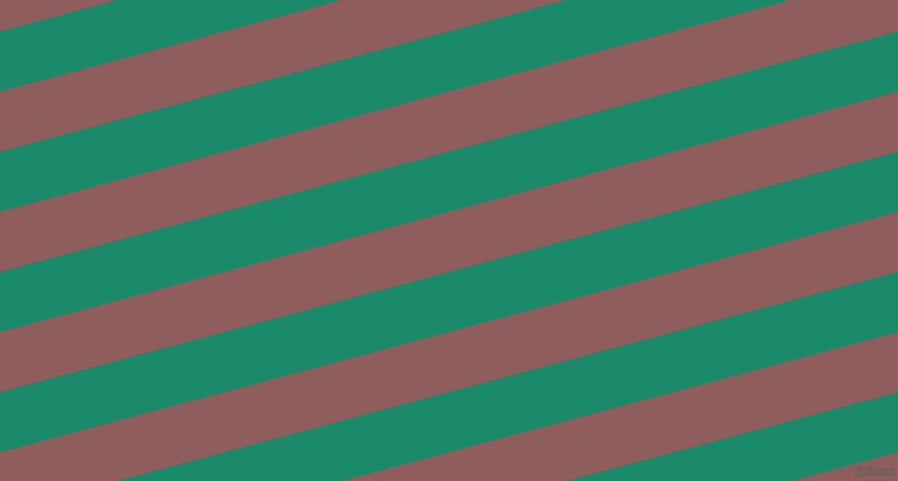 15 degree angle lines stripes, 53 pixel line width, 53 pixel line spacing, Elf Green and Rose Taupe angled lines and stripes seamless tileable