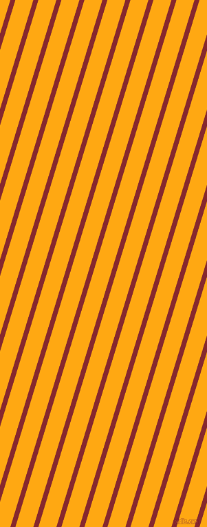 73 degree angle lines stripes, 7 pixel line width, 25 pixel line spacing, Flame Red and Dark Tangerine angled lines and stripes seamless tileable