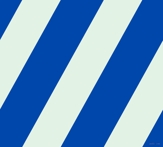 61 degree angle lines stripes, 111 pixel line width, 124 pixel line spacing, Frosted Mint and Cobalt angled lines and stripes seamless tileable