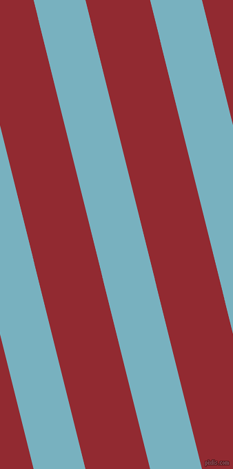 104 degree angle lines stripes, 73 pixel line width, 91 pixel line spacing, Glacier and Bright Red angled lines and stripes seamless tileable