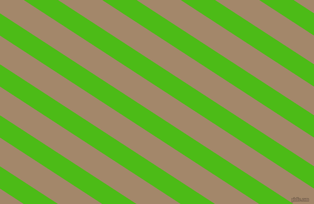 147 degree angle lines stripes, 38 pixel line width, 49 pixel line spacing, Kelly Green and Sandal angled lines and stripes seamless tileable