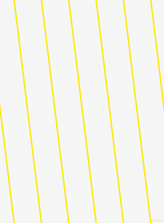 97 degree angle lines stripes, 5 pixel line width, 87 pixel line spacing, Lemon and White Smoke angled lines and stripes seamless tileable