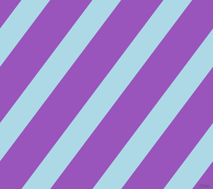 53 degree angle lines stripes, 75 pixel line width, 110 pixel line spacing, Light Blue and Deep Lilac angled lines and stripes seamless tileable