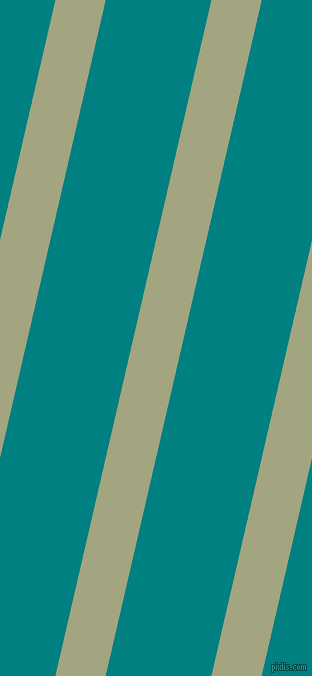 77 degree angle lines stripes, 49 pixel line width, 103 pixel line spacing, Locust and Teal angled lines and stripes seamless tileable