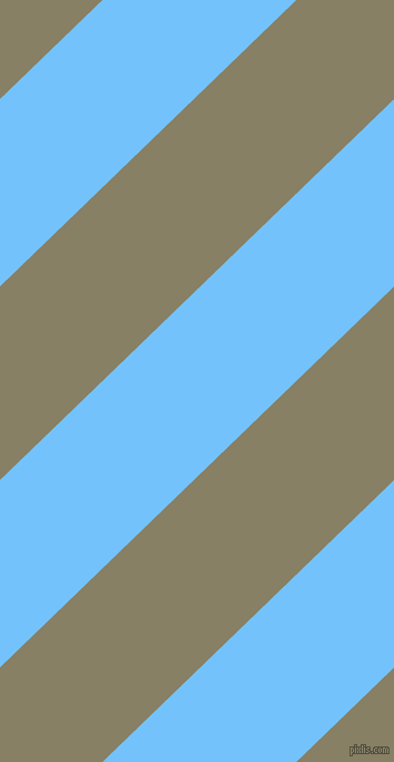 44 degree angle lines stripes, 121 pixel line width, 125 pixel line spacing, Maya Blue and Olive Haze angled lines and stripes seamless tileable