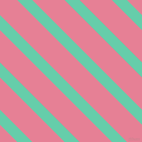 135 degree angle lines stripes, 34 pixel line width, 73 pixel line spacing, Medium Aquamarine and Carissma angled lines and stripes seamless tileable
