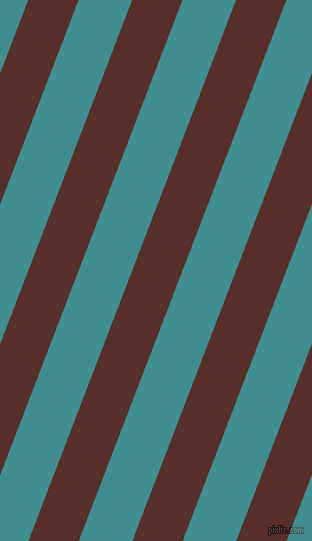 69 degree angle lines stripes, 47 pixel line width, 50 pixel line spacing, Moccaccino and Blue Chill angled lines and stripes seamless tileable