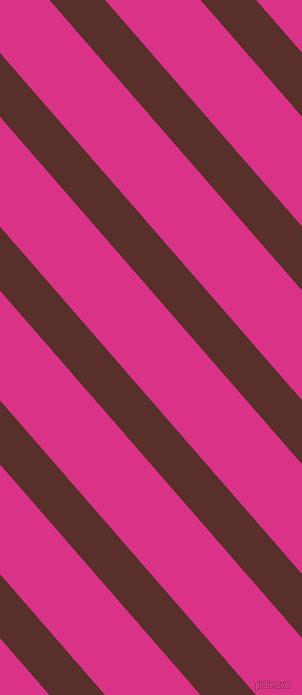 131 degree angle lines stripes, 42 pixel line width, 72 pixel line spacing, Moccaccino and Deep Cerise angled lines and stripes seamless tileable