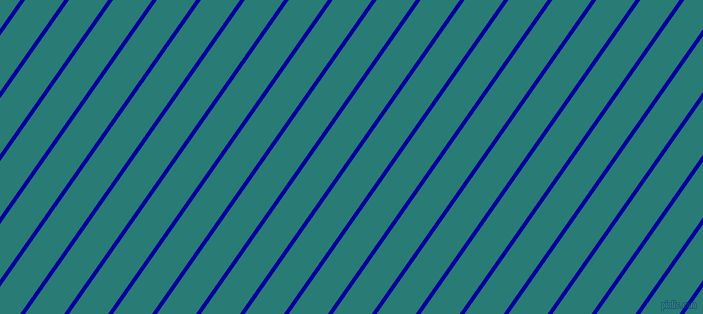 55 degree angle lines stripes, 4 pixel line width, 32 pixel line spacing, New Midnight Blue and Elm angled lines and stripes seamless tileable