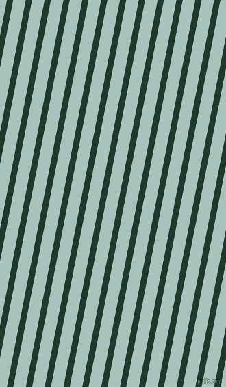79 degree angle lines stripes, 9 pixel line width, 18 pixel line spacing, Palm Green and Opal angled lines and stripes seamless tileable