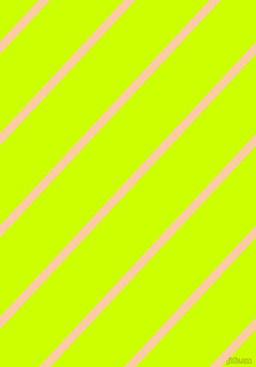 47 degree angle lines stripes, 12 pixel line width, 77 pixel line spacing, Peach and Electric Lime angled lines and stripes seamless tileable