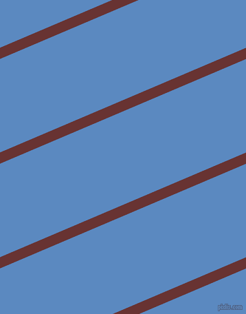 23 degree angle lines stripes, 15 pixel line width, 125 pixel line spacing, Persian Plum and Danube angled lines and stripes seamless tileable