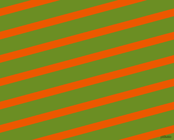 15 degree angle lines stripes, 25 pixel line width, 50 pixel line spacing, Persimmon and Olive Drab angled lines and stripes seamless tileable