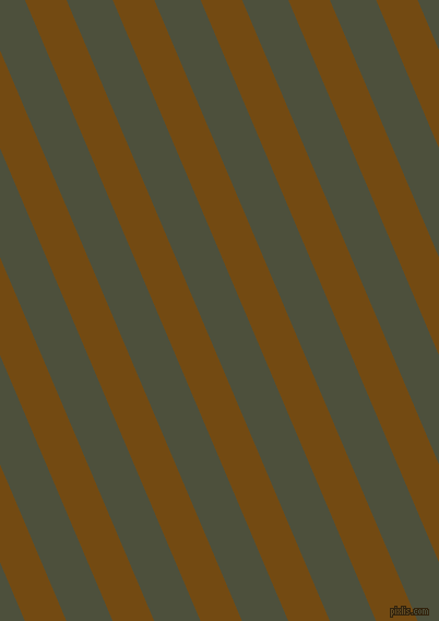 113 degree angle lines stripes, 35 pixel line width, 39 pixel line spacing, Raw Umber and Kelp angled lines and stripes seamless tileable