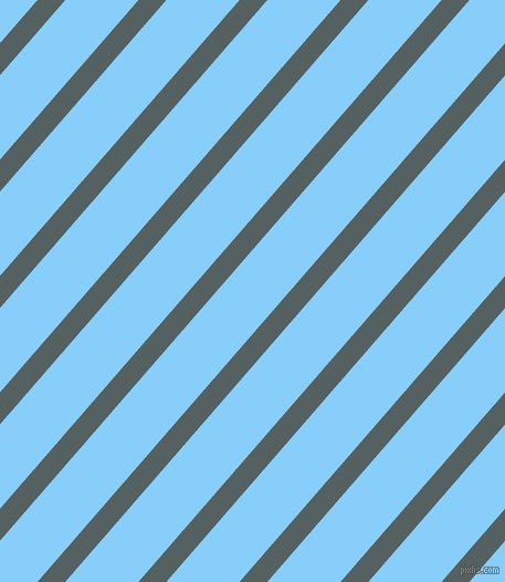 49 degree angle lines stripes, 19 pixel line width, 50 pixel line spacing, River Bed and Light Sky Blue angled lines and stripes seamless tileable