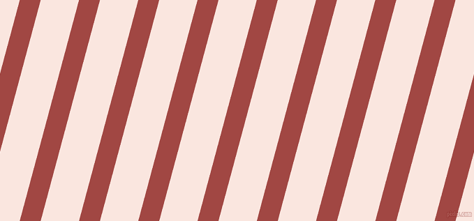 75 degree angle lines stripes, 29 pixel line width, 53 pixel line spacing, Roof Terracotta and Bridesmaid angled lines and stripes seamless tileable