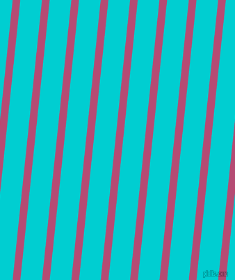 84 degree angle lines stripes, 11 pixel line width, 31 pixel line spacing, Royal Heath and Dark Turquoise angled lines and stripes seamless tileable