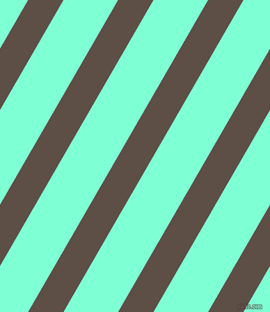 60 degree angle lines stripes, 44 pixel line width, 68 pixel line spacing, Saddle and Aquamarine angled lines and stripes seamless tileable