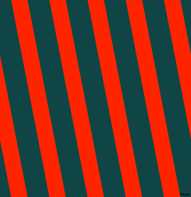 101 degree angle lines stripes, 56 pixel line width, 74 pixel line spacing, Scarlet and Cyprus angled lines and stripes seamless tileable