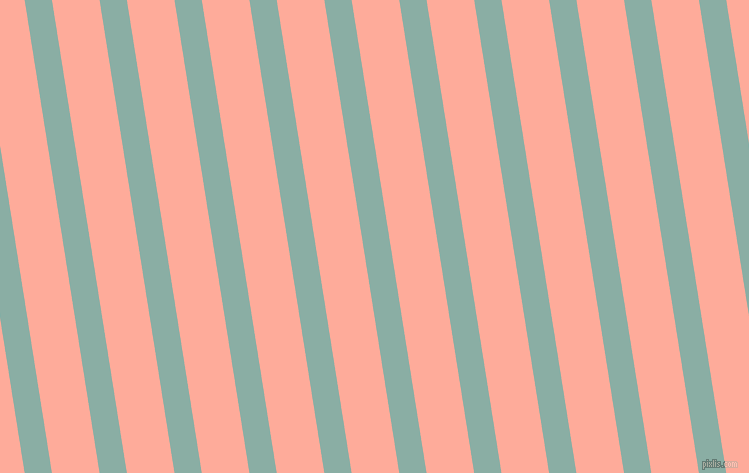99 degree angle lines stripes, 27 pixel line width, 47 pixel line spacing, Sea Nymph and Rose Bud angled lines and stripes seamless tileable