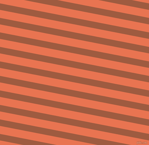 169 degree angle lines stripes, 22 pixel line width, 27 pixel line spacing, Sepia and Burnt Sienna angled lines and stripes seamless tileable