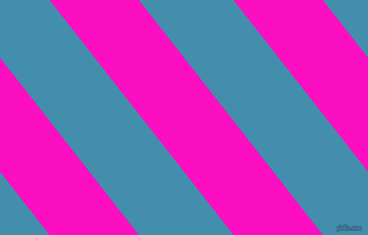 128 degree angle lines stripes, 101 pixel line width, 107 pixel line spacing, Shocking Pink and Boston Blue angled lines and stripes seamless tileable
