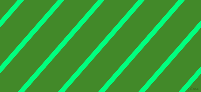 49 degree angle lines stripes, 16 pixel line width, 83 pixel line spacing, Spring Green and La Palma angled lines and stripes seamless tileable