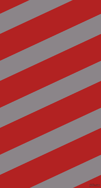 25 degree angle lines stripes, 63 pixel line width, 84 pixel line spacing, Taupe Grey and Fire Brick angled lines and stripes seamless tileable