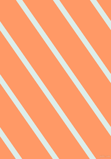 125 degree angle lines stripes, 18 pixel line width, 86 pixel line spacing, Tranquil and Atomic Tangerine angled lines and stripes seamless tileable