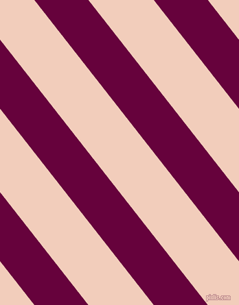 128 degree angle lines stripes, 62 pixel line width, 75 pixel line spacing, Tyrian Purple and Watusi angled lines and stripes seamless tileable