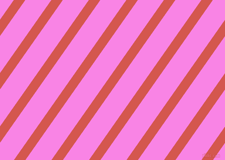 55 degree angle lines stripes, 19 pixel line width, 43 pixel line spacing, Valencia and Pale Magenta angled lines and stripes seamless tileable