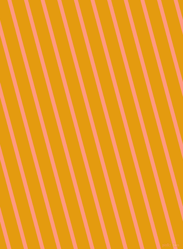 105 degree angle lines stripes, 8 pixel line width, 25 pixel line spacing, Vivid Tangerine and Gamboge angled lines and stripes seamless tileable