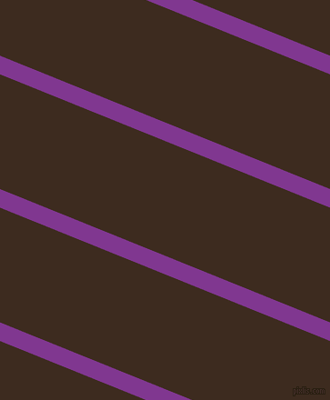 158 degree angle lines stripes, 19 pixel line width, 117 pixel line spacing, Vivid Violet and Bistre angled lines and stripes seamless tileable