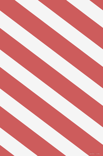 143 degree angle lines stripes, 49 pixel line width, 60 pixel line spacing, White Smoke and Indian Red angled lines and stripes seamless tileable